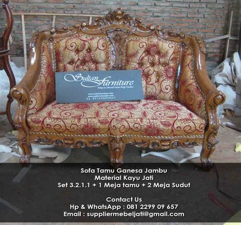 Begitupun untuk ruang tamu, adanya kursi tamu sangat dibutuhkan. Jual Mebel Jati Ukir - Sofa Ukir Kursi Tamu jati Ganesa ...