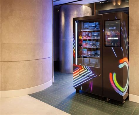 Smart Vending Machines Interactive Retail Installation Vending Machine