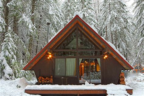 Luxury A Frame Cabin Rental By Crystal Mountain Ski Resort Near Tacoma