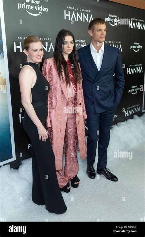 New York Ny March 21 2019 Mireille Enos Esme Creed Miles Joel