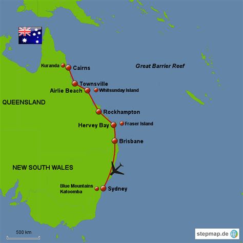 Welcome to tourism & events use #thisisqueensland and we'll rt our faves. Ostküste Australien von skb - Landkarte für Queensland