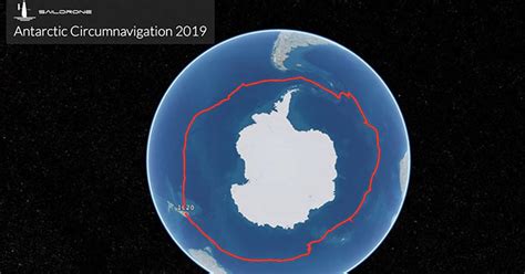 Saildrone Completes First Autonomous Circumnavigation Of Antarctica