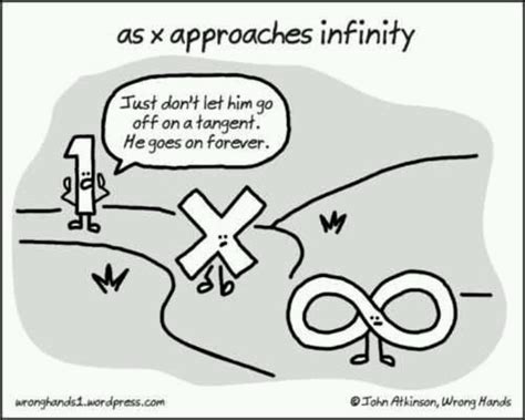 The idea of a limit is the basis of all calculus. as X approaches Infinity... | Yep. I'm a science/math nerd. | Pinterest | Infinity, Math and ...