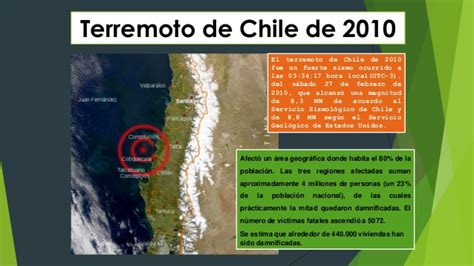 Centro sismológico de la u. Terremotos en chile 2010 y 2014