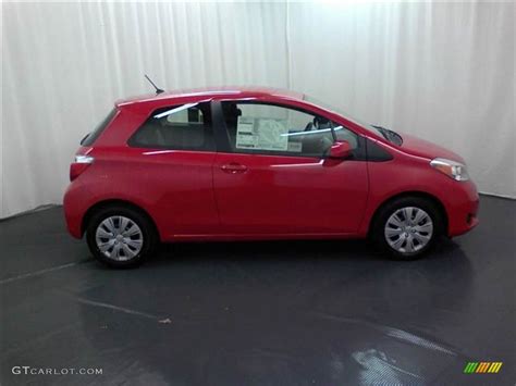 As we bought a 2012 yaris 4 door sedan for my. 2012 Absolutely Red Toyota Yaris L 3 Door #61345170 Photo #4 | GTCarLot.com - Car Color Galleries