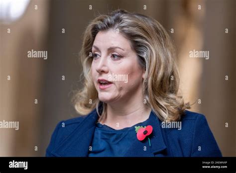 London Uk Th Nov Penny Mordaunt Leader Of The House Of