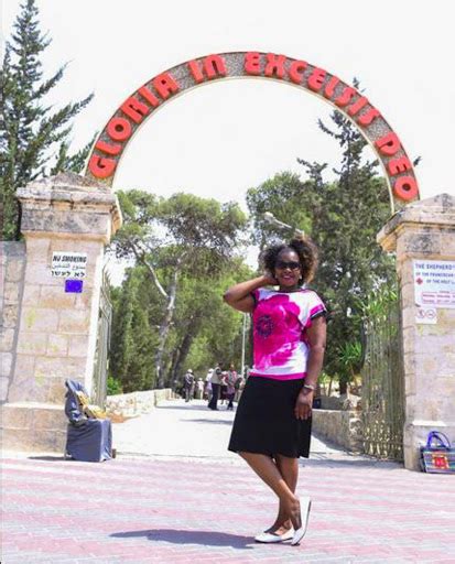 Utamu Wa Yesu Gloria Muliro Is In Israel Having The Time Of Her Life