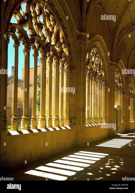 Arches Columns And Light Stock Photo Alamy