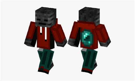 Wither Skeleton Guy With Ender Pearl Cape Herobrine Zombie Minecraft