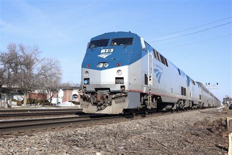 The Westbound Zephyr Amtrak 19 Leads Amtrak Train 5 The W Flickr