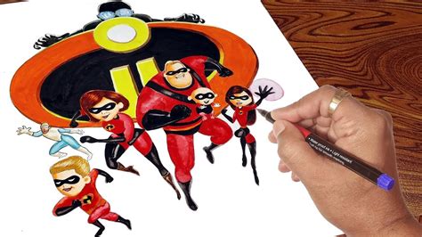 How To Draw The Incredibles 2 Images And Photos Finder