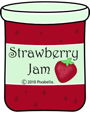 Strawberry Jam Clipart