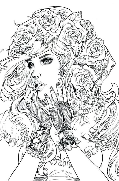 Crazy Hair Coloring Pages At Getdrawings Free Download
