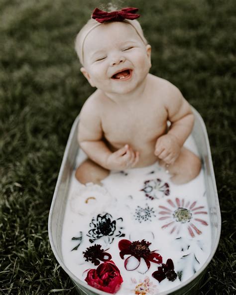 The rule of three works best for baby bath photoshoots. Caitlin "I need flowers for a baby milk bath" Me "What is ...