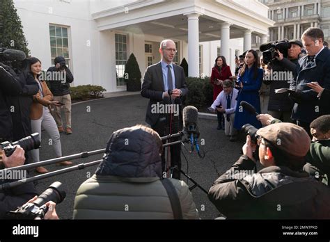 special assistant to the president white house counsel s office ian sams speaks to the media
