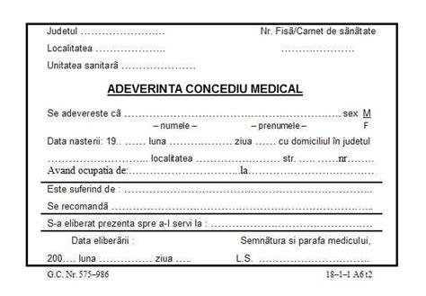 Model Adeverinta Salariat Pentru Medic 2020 Ce este adeverința de