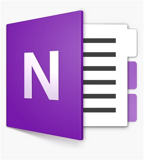 Onenote 2016 Mac Icon Hd Png Download Kindpng