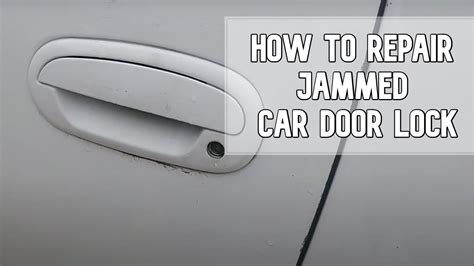 How To Repair Jammed Car Door Lock Diy Video Diy Ford Jammedlock