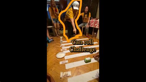 Can Roll Challenge Funny Parlor Games Youtube