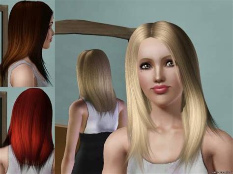 Savio Hair 11 New Mesh Женские прически для Sims 3 Прически для