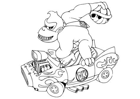 coloriage mario  coloriage tous les personnages coloriage mario kart 8