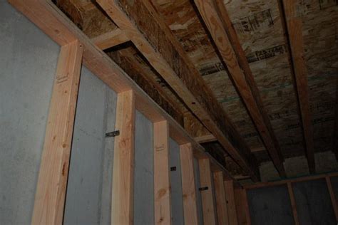 Basement Framing How To Frame Your Unfinished Basement Framing A