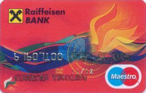 Es steht noch maestro auf der karte und ich kann in läden bezahlen. Bank Card: RaiffeisenBank Maestro - 03/10/009 (Raiffeisen ...
