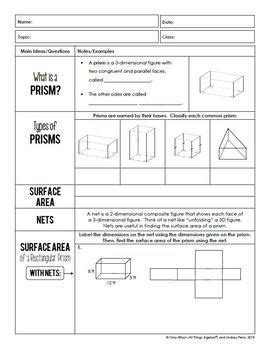 Input it if you want to receive answer. Measurement: Area and Volume (Math 7 Curriculum - Unit 7 ...