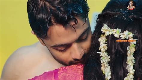 Husband And Wife Kissing Romance Couple Very Hot Suhagrat Romance🤴