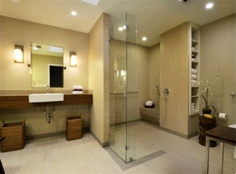 This law requires all construction, renovation, or leasing with federal funds to meet the architectural barriers act. Barrier-free bathroom idea-Home and Garden Design Ideas ...