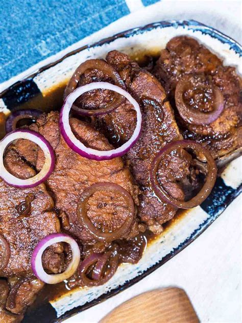 Pork Bistek Filipino Style Pork Steak Kawaling Pinoy 44 Off