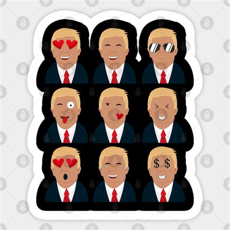 Trumoji Trump Emoji President Election Trump President Emoticon