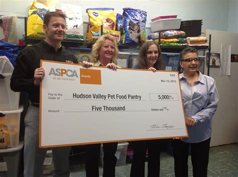 We have all the top brands of the best pet food on the market. Huson Valley Pet Food Pantry Receives Grant from ASPCA ...