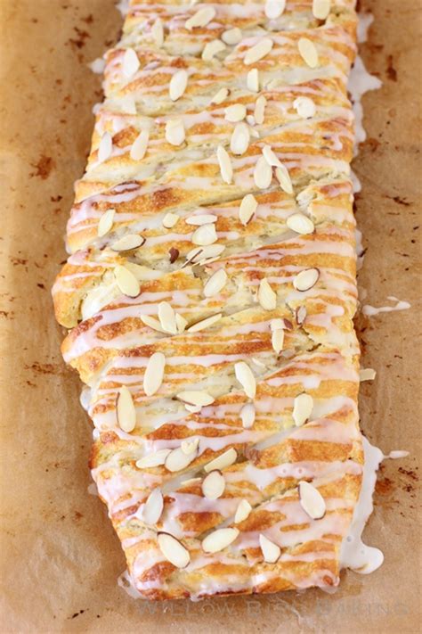 Buttery Almond Pastry Braid Recipe Chefthisup