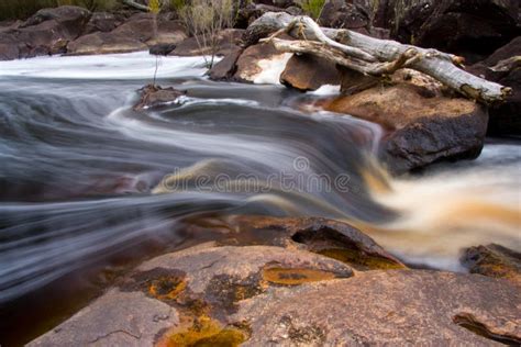 Flowing Water Stock Image Image Of Flow Cascade Rock 6982573