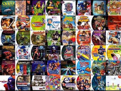 A Collection Of Dreamcast Game Covers Rgaming