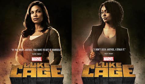 Luke Cage Misty Knight And Claire Temple Appear In Posters Netflix