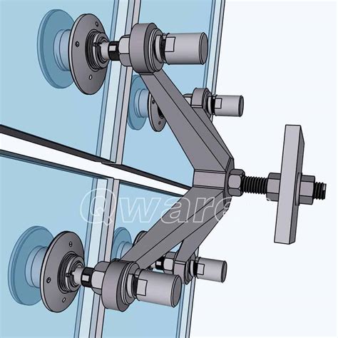 Qwares® Spider Fittings For Glass Curtain Wall 1609 Glass Spider