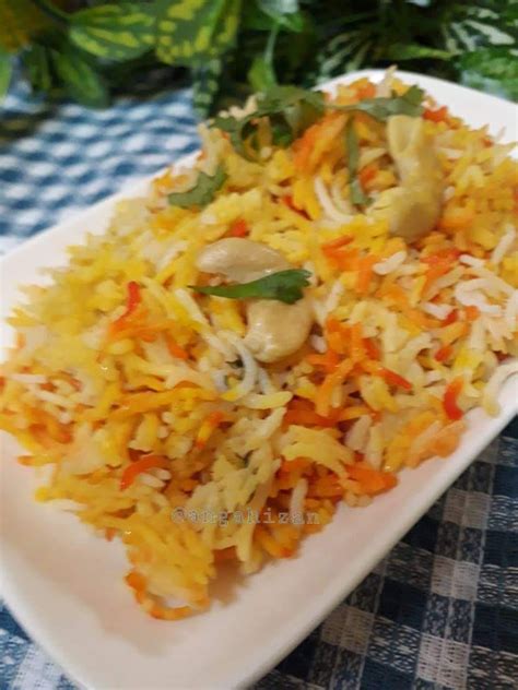 Cara untuk membuat Nasi Minyak yang mudah bersama resepi Daging Masak