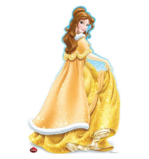 Disney Belle Holiday Princess Standup Standee Cardboard Cutout Poster