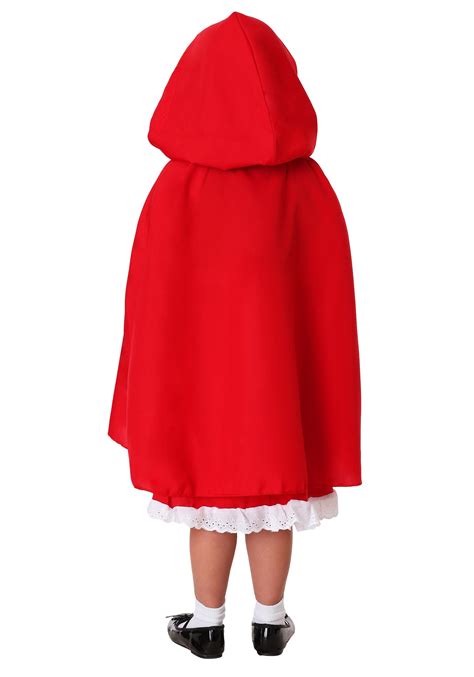 A wolf lives in the forest! Deluxe Girls Little Red Riding Hood Costume