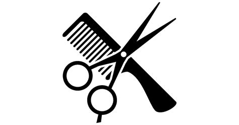 Scissors Cutting Hair Clipart
