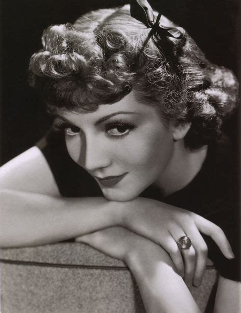 Portrait Of Claudette Colbert 1930s Claudette Hollywood