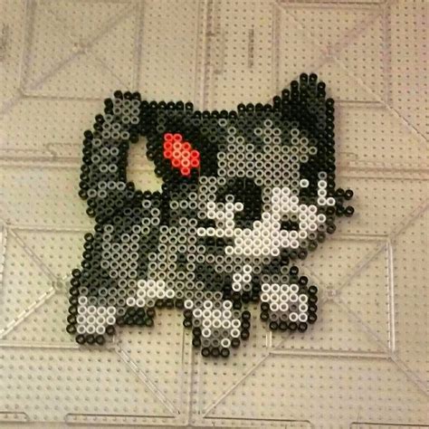 Cat Perler Beads By Thevendelo Perler Bead Art Hama Beads Patterns