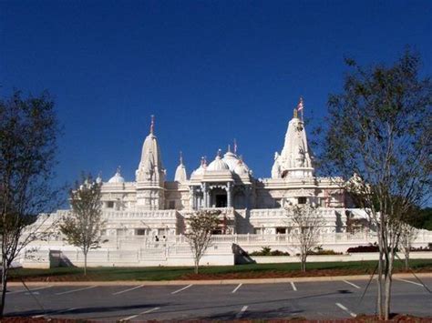 Baps Shri Swaminarayan Mandir Atlanta Hindu Temple Places To Go Atlanta