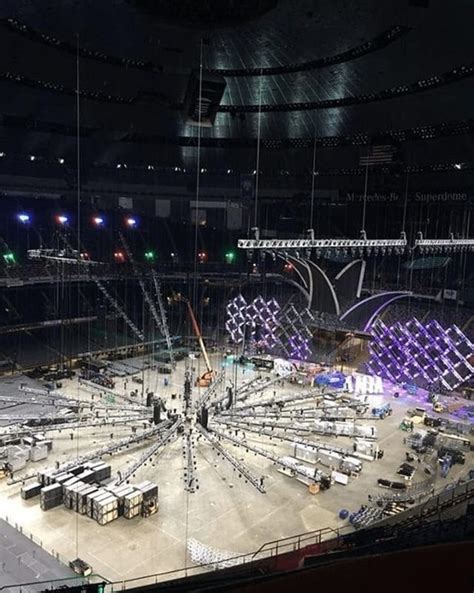 Photo Your First Look At The Wrestlemania Stage Construction
