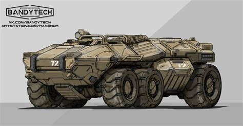Artstation Apc Concept Artworks Concept Vehicles Military