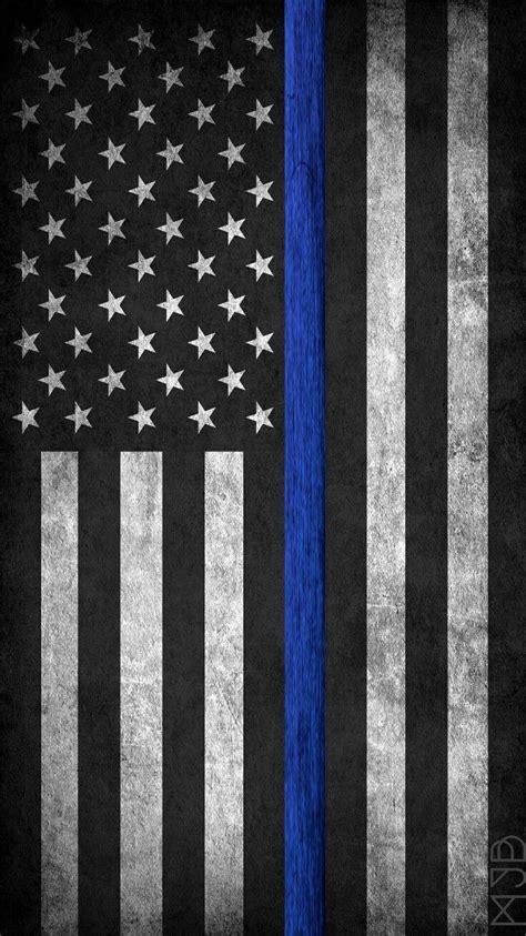 Thin Blue Line Flag Wallpapers Wallpaper Cave