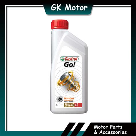 CASTROL GO ACTIV ESSENTIAL ENGINE OIL 4T 20W40 Shopee Malaysia