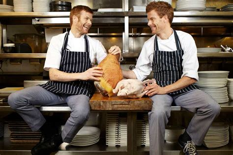 Its Double Helpings Of Aikens As Twin Chefs Tom And Robert Cook Up A